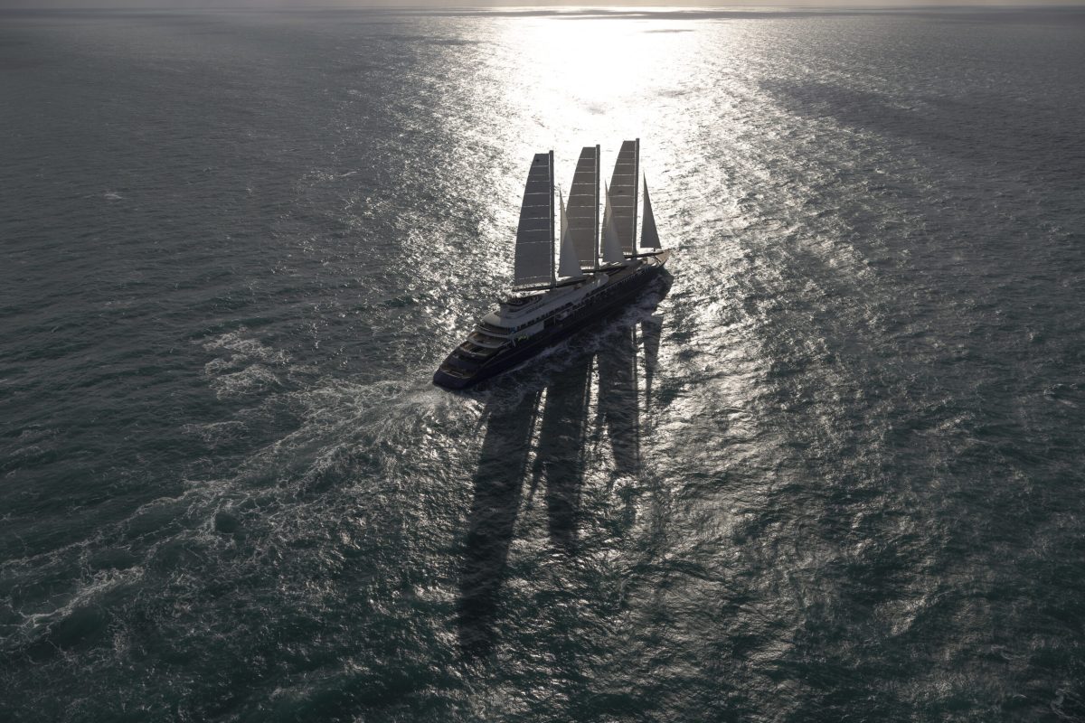 A 220-Meter Sailing Yacht Just Rewrote the Rules of Luxury Travel