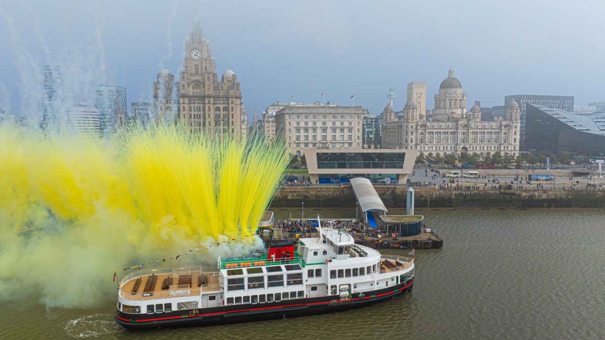A New Royal Daffodil Sets Sail on the Mersey After 60 Years