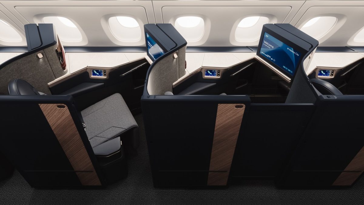 British Airways A380 First Class suite with individual entertainment and storage.