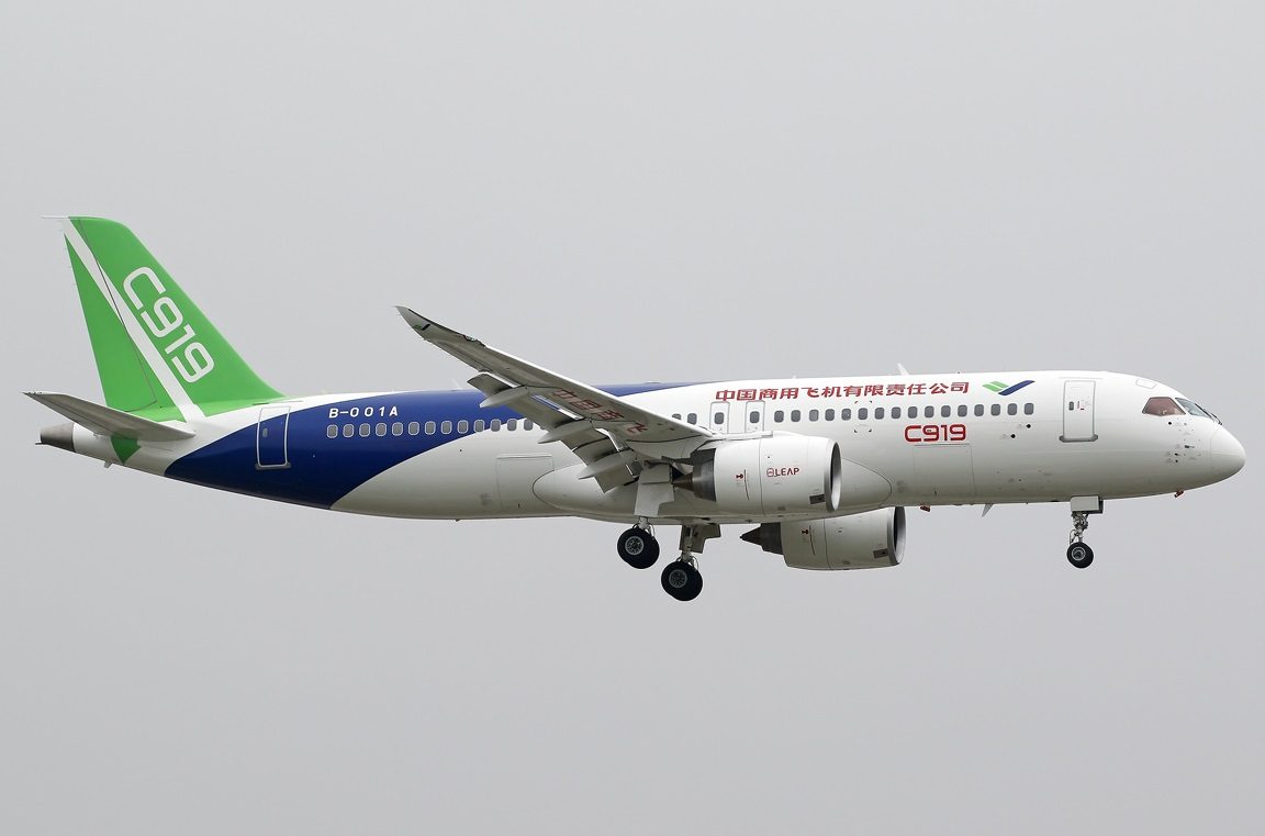 China's New Jetliner Is Breaking Free From Western Parts