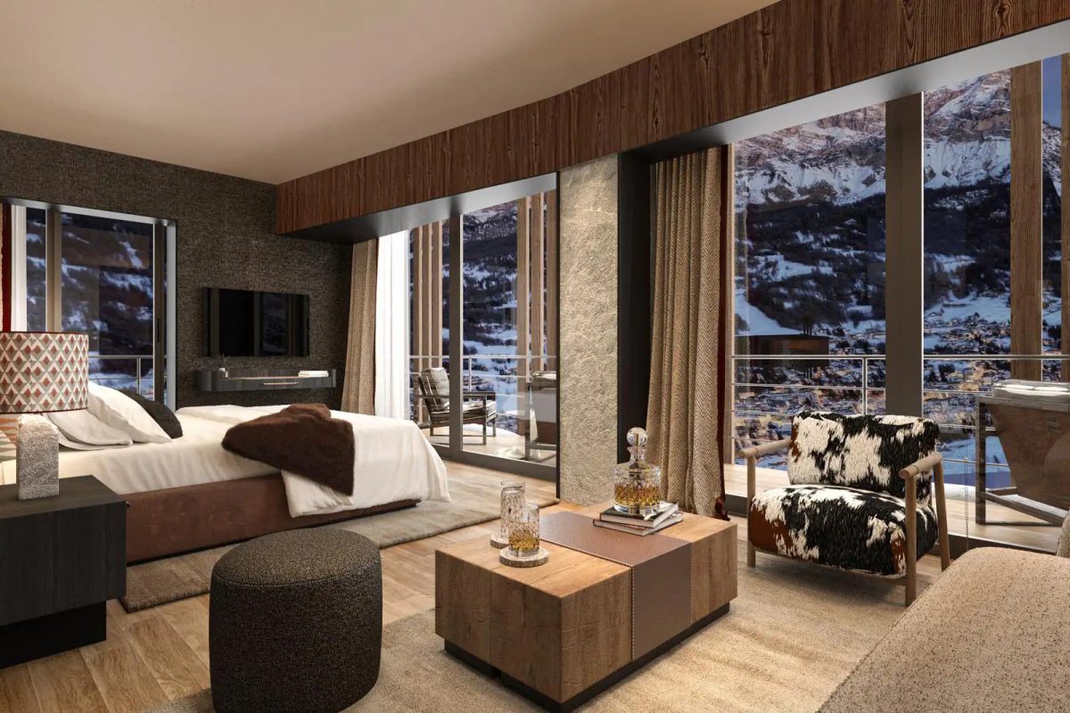 Cortina d'Ampezzo Just Scored a Five-Star Hotel With Dolomite Views