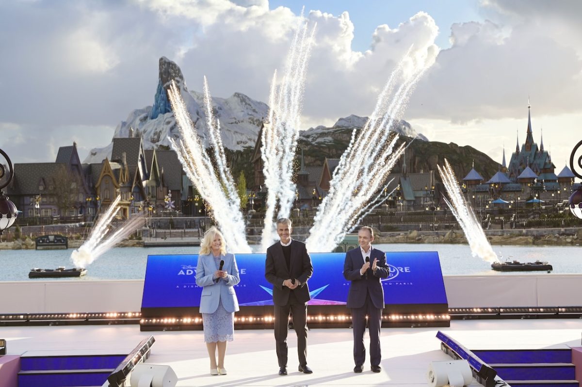 Disney's Frozen Kingdom Just Opened in Paris and It's Massive