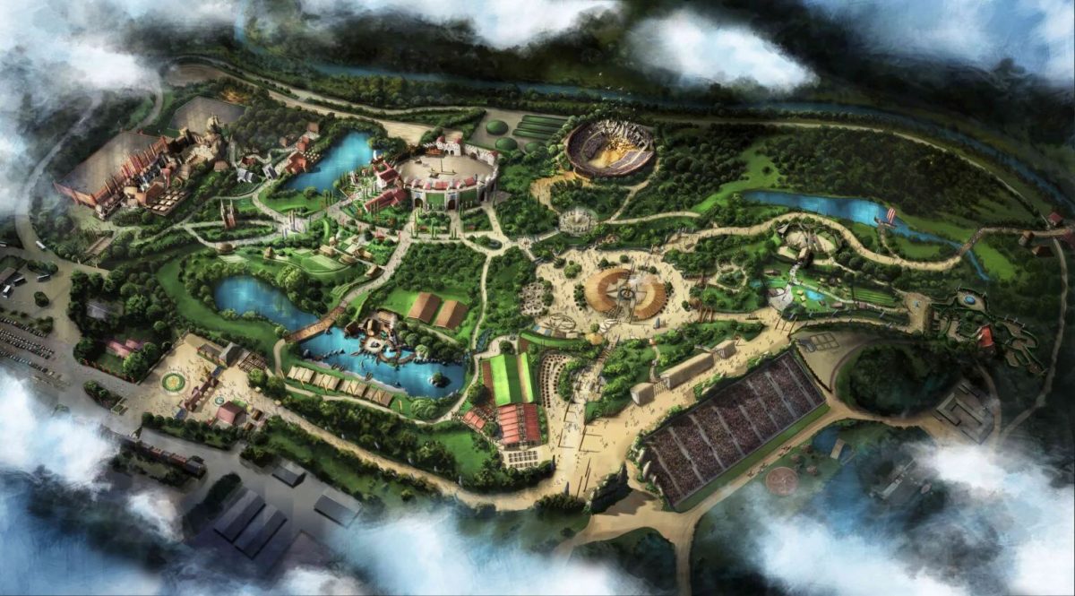 England's wildest history park opens with flying birds and medieval knights