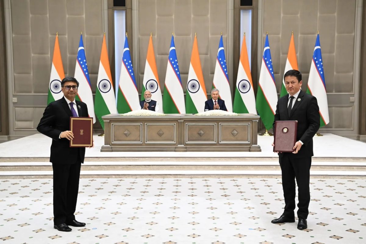 India just got the keys to Uzbekistan's back door