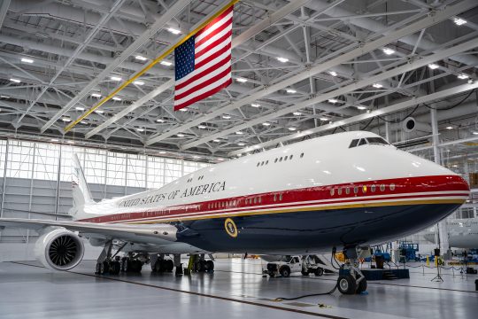 Inside the $400 Million Boeing 747 That Just Became America's Flying Palace