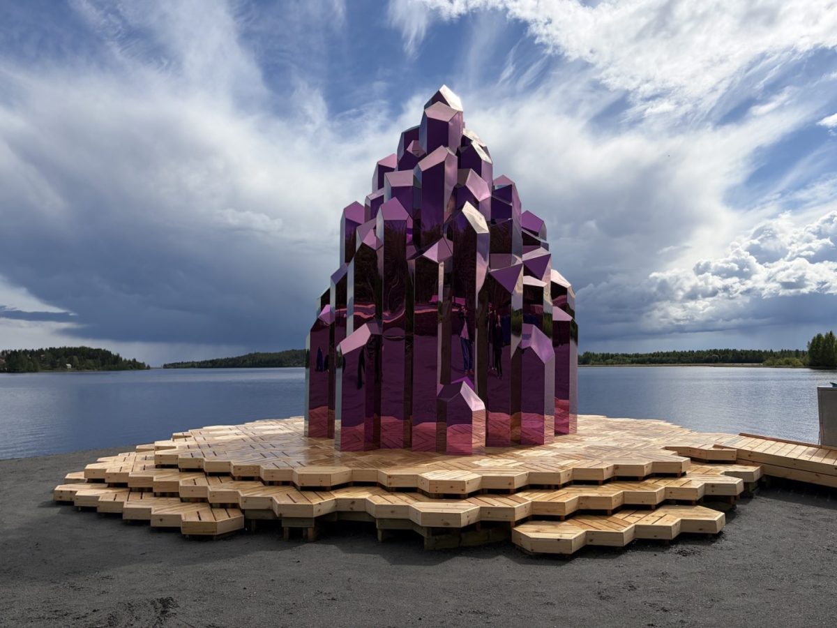 Inside the Lithium Crystal Sauna Rising From Sweden's Industrial Wasteland