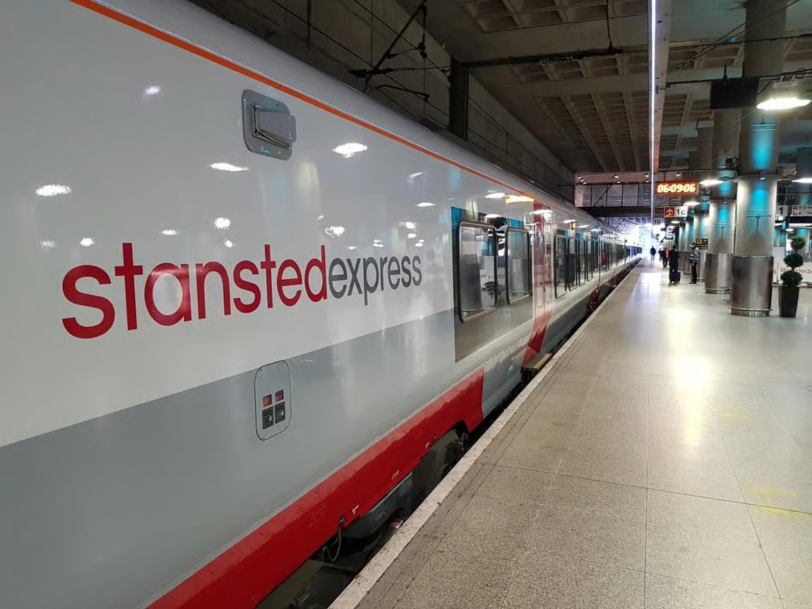 London's Stansted Airport Now Has All-Night Trains This Summer