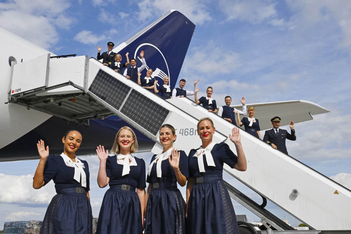 Lufthansa's Oktoberfest Uniforms Get a Stylish Bavarian Makeover
