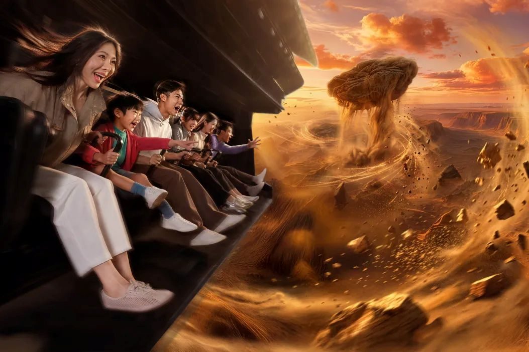 Macao's New Flying Theatre Hurls You Through Space and Dinosaur Worlds