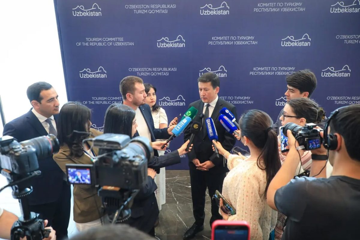 Officials present Uzbekistan's tourism roadmap at press conference with international media