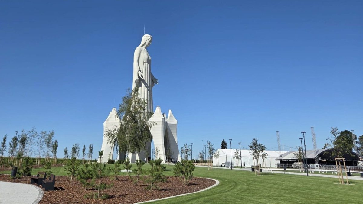Poland Built a 182-Foot Mary Statue. Yes, It's Taller Than Christ the Redeemer.
