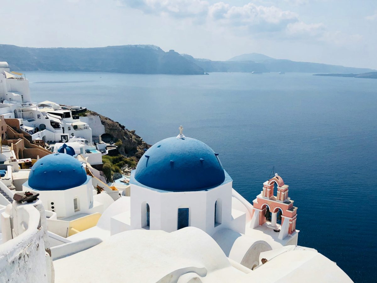 Santorini and Mykonos Trade Sunbeds for Wine Glasses and Pottery Wheels