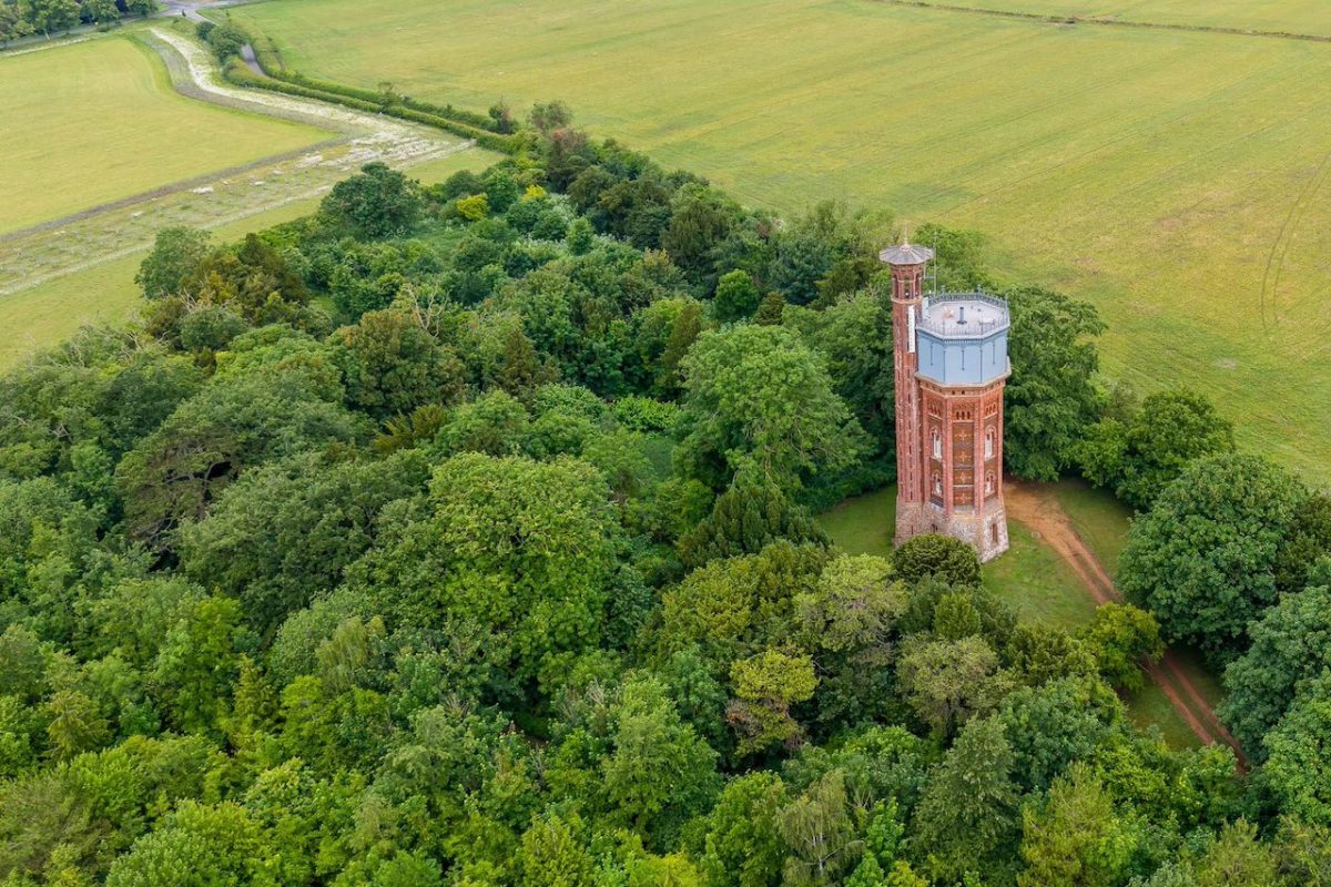 Sleep Inside a Royal Water Tower in Norfolk for £151 a Night