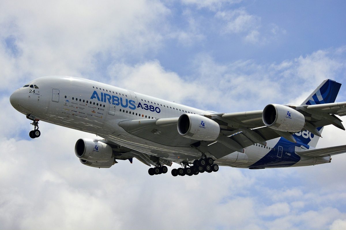 The A380 superjumbo is grounded for urgent wing inspections