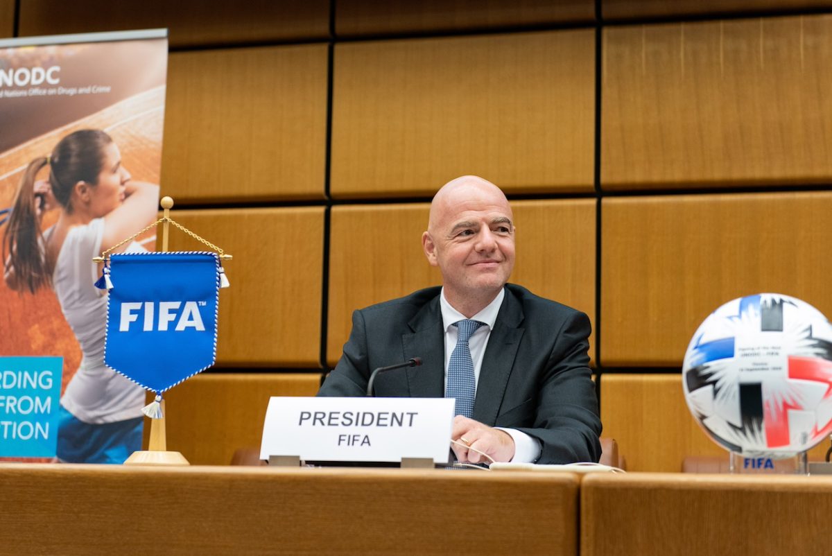 The FIFA Boss Racking Up More Carbon Than 78 People in Two Weeks