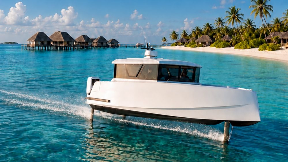 The Maldives is getting a fleet of silent electric speedboats