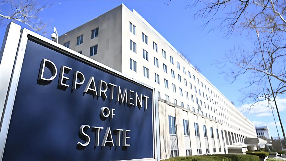 The US Department of State building in Washington, DC.
