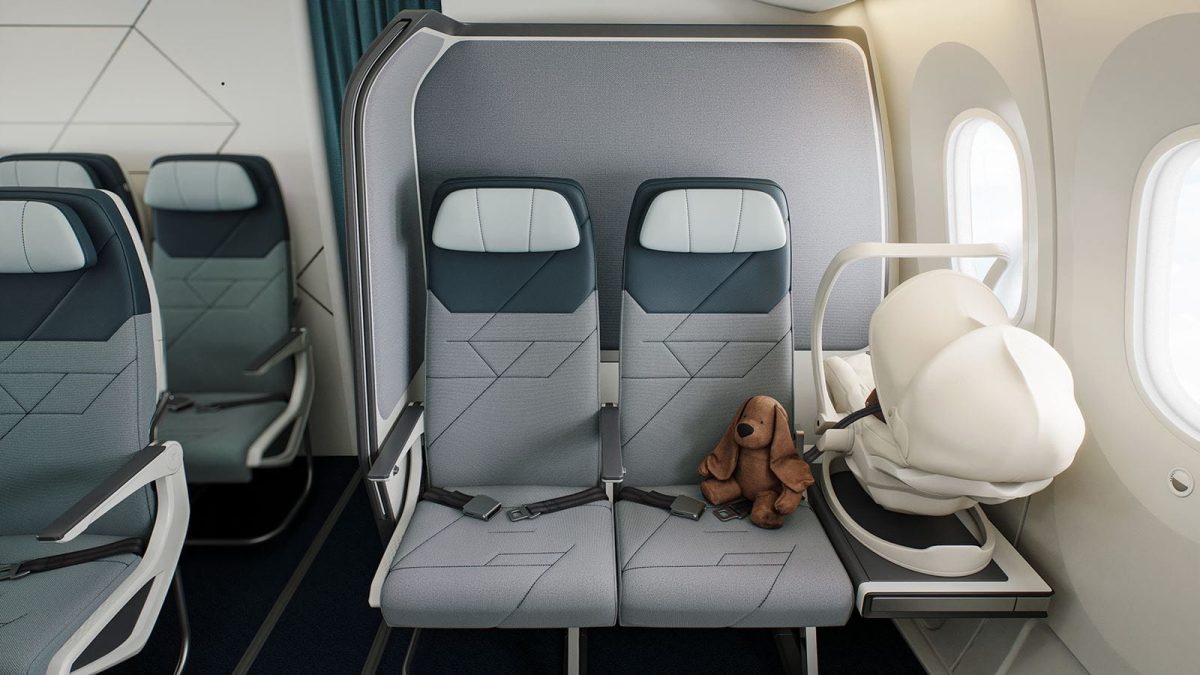 The Worst Seat on the Plane Just Got a Luxury Makeover