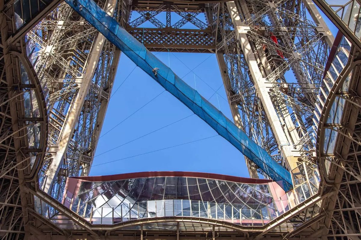 Walk a Mesh Bridge 200 Feet Up the Eiffel Tower This Spring